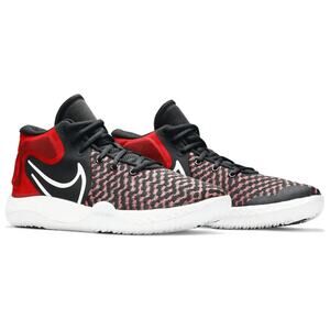 Nike Men's KD Trey 5 VIII Basketball Shoes, Black /Red /White 11.5